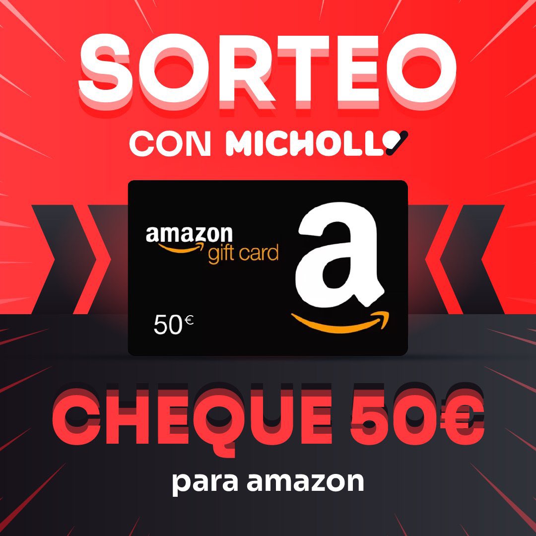 🎁SORTEAZO🎁 
¿Quieres 50€ para gastar en el Amazon Prime que empieza mañana?
➡️ Danos RT, un ❤️ y menciona a un amigo. 
Mañana os damos ganador 🏆