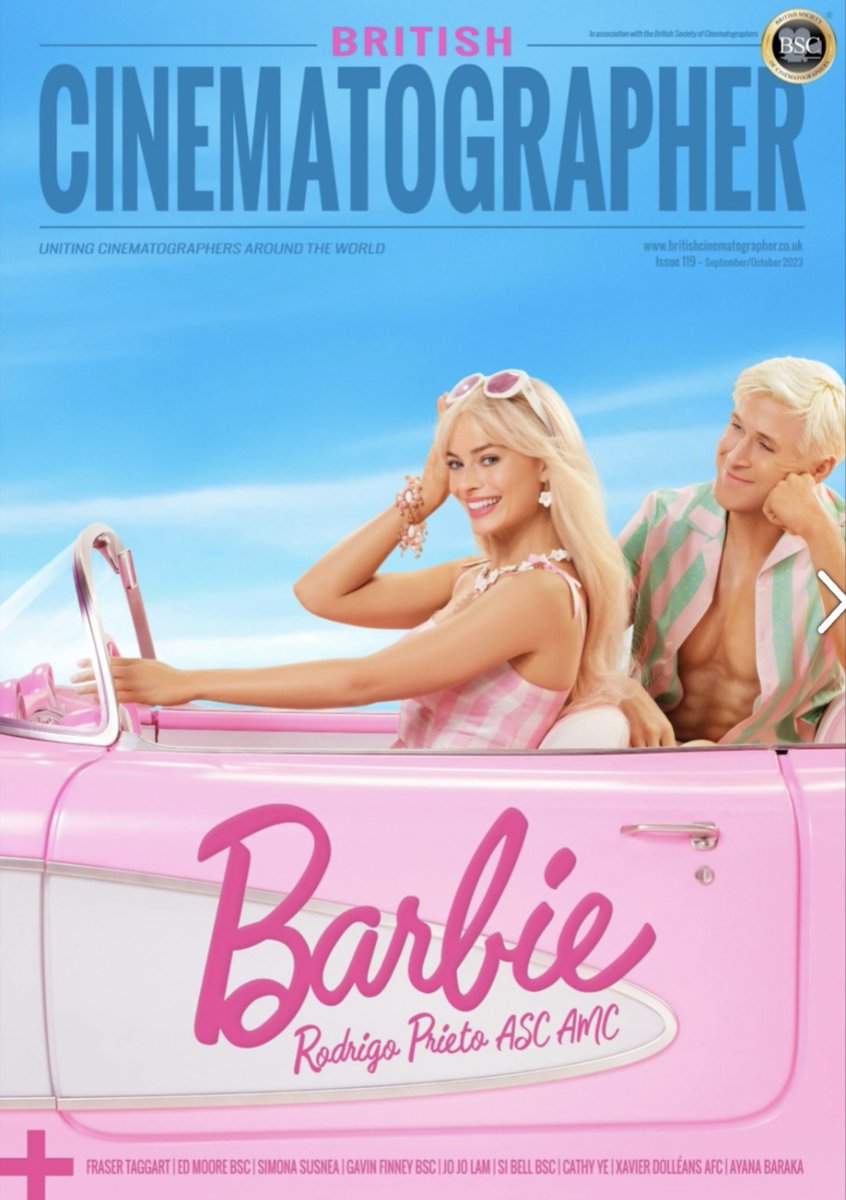drivingplatesuk's tweet photo. @drivingplatesuk is proud to supply DoP Rodrigo Prieto @RPrietoArchives and @barbiethemovie #barbie @barbie with 360 degree background driving plates used on the Virtual Production LED Volume as mentioned in the September 2023 edition of British Cinematographer Magazine @BCineMag https://t.co/bSUeA0SGja