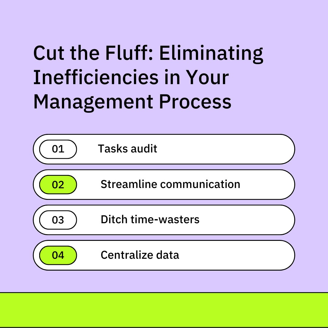 Streamline for Success: Say Goodbye to Inefficiencies and Optimize Your Management Process for Peak Performance! 📈💼

#ManagementEfficiency #StreamliningProcesses #BusinessProductivity #ManagementStrategy #ProductivityBoost #BusinessSuccess