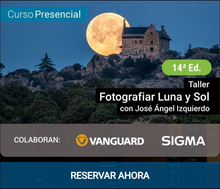 FOTOGRAFIARTE2's tweet photo. 🗓27, 28, 29 de Octubre🗓  Se esta llenando el  💪 SUPER Taller cómo Planificar y Fotografiar el Sol y la Luna🌇 con el maestro @jaicano 🤩 en colaboración con @SigmaPhotoSpain y @VanguardPhotoES  👇‼  https://t.co/Nuo7GizXcZ https://t.co/BHgPoRTxsq