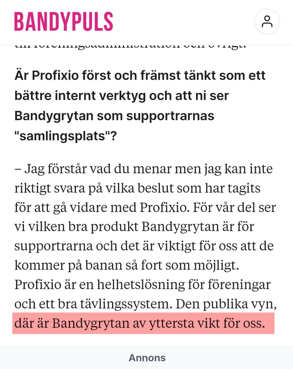 Muggen01's tweet photo. SBF sätter hoppet till @bandygrytan, som är "av yttersta vikt". Men när Bandygrytan då räddar dagen får de inte en krona.
Så då får vi supportrar visa vår uppskattning och stötta Bandygrytan i den mån vi kan. Hur du gör det kan du läsa om här:
https://t.co/oylQpcgBiY
#svbandy https://t.co/rllkX4AWWY