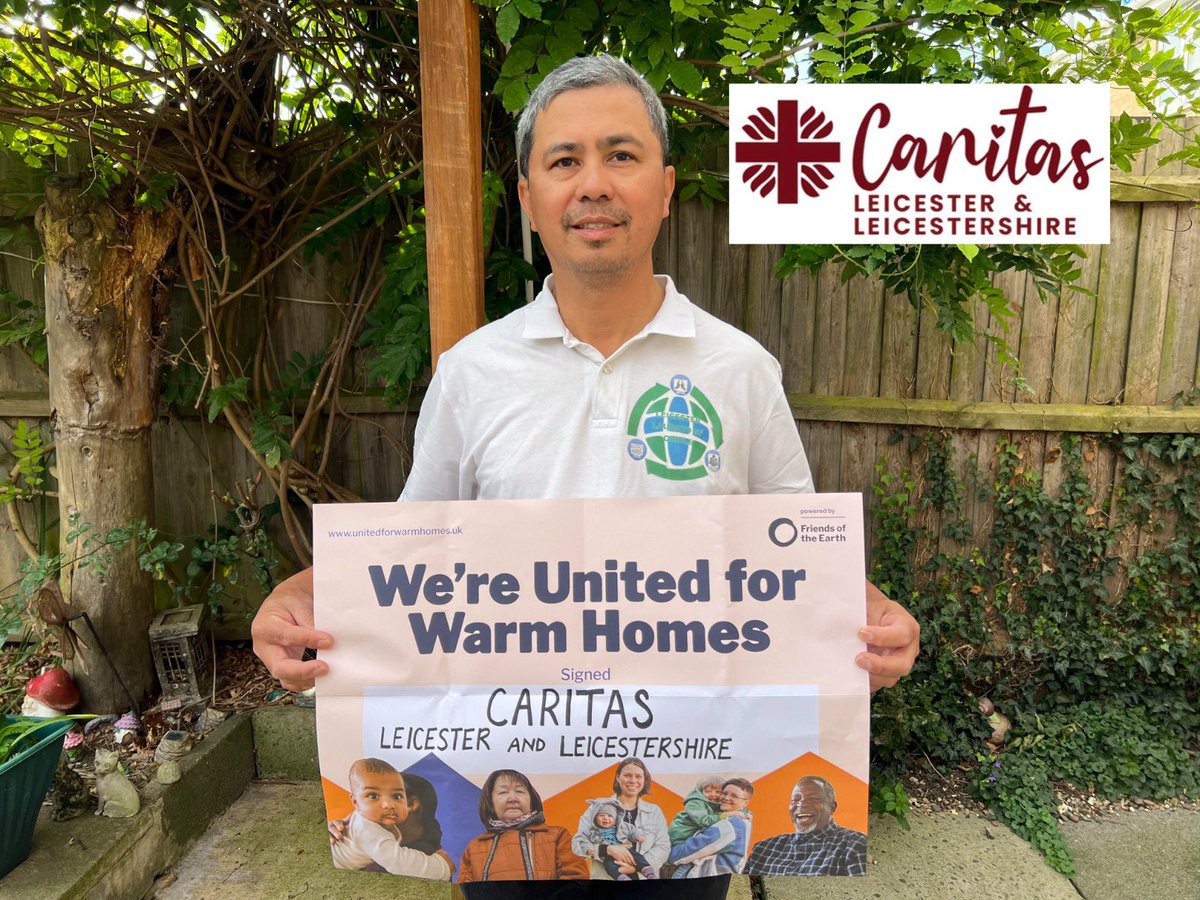 Representing the Leicester/shire Hub of Caritas Nottingham (@SaltForTheEarth) [insert @LeicsLSCircle] that joins the #WarmHomesLeics Coalition led by Climate Action Leicester and Leicestershire (@ActionLeicester).
👀 instagram.com/p/CyK7j4XgHiD/
@STM_Pioneer