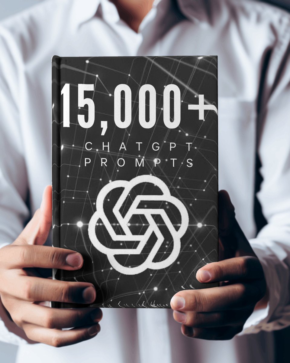 HaseebAmja57246's tweet image. 14,950+ Marketing Prompts for ChatGPT🤖

→ Catagory&apos;s 40+ and more😱
And for limited time, it&apos;s 30% off!

To get promo code:
1. Like
2. Reply &apos;gpt&apos;
3. Follow me (For Dm)

Product 🔗:mhhaseeb.gumroad.com/l/prompts

#RoboticsAdvancements #DeepLearning #IntelligentAutomation