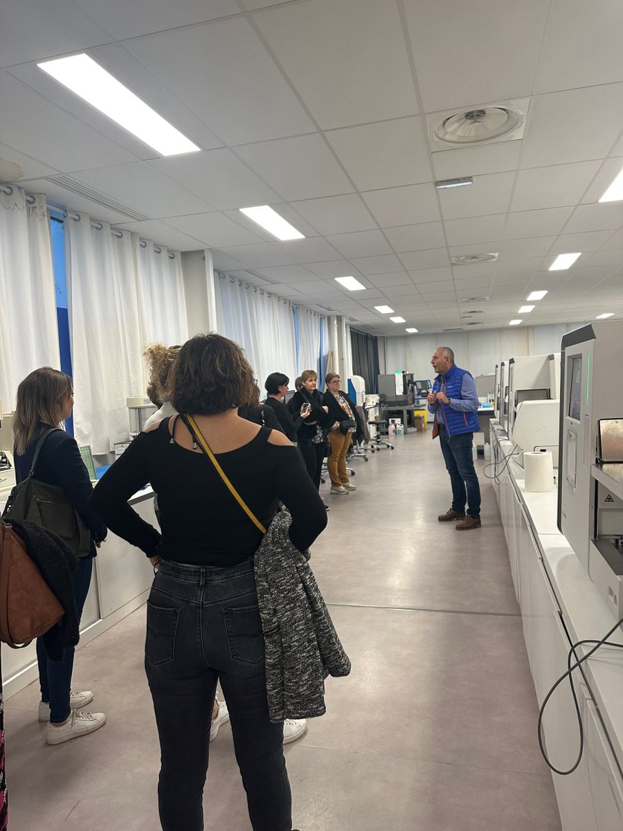 🔬 Le 22 septembre les équipes du <a href="/GroupeInovie/">Groupe INOVIE</a> #CBM se sont rendus sur le plateau technique de Muret.
🧪C'était l'occasion pour le président des laboratoires Inovie CBM, de présenter les nouveaux locaux et de partager un moment de convivialité avec les équipes du Groupe INOVIE.