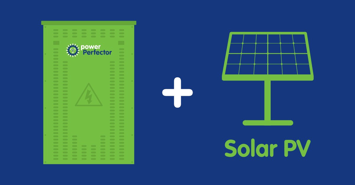 powerPerfector's tweet photo. We support #solarPVenergy as it can reduce #energycosts &amp; is a clean energy source.We recently worked with a client’s #PVenergy provider ensuring a seamless installation.Considering both #PV &amp; VPO®?There is an theory that VPO® is best undertaken first as it offers faster returns https://t.co/UEzTU716HQ