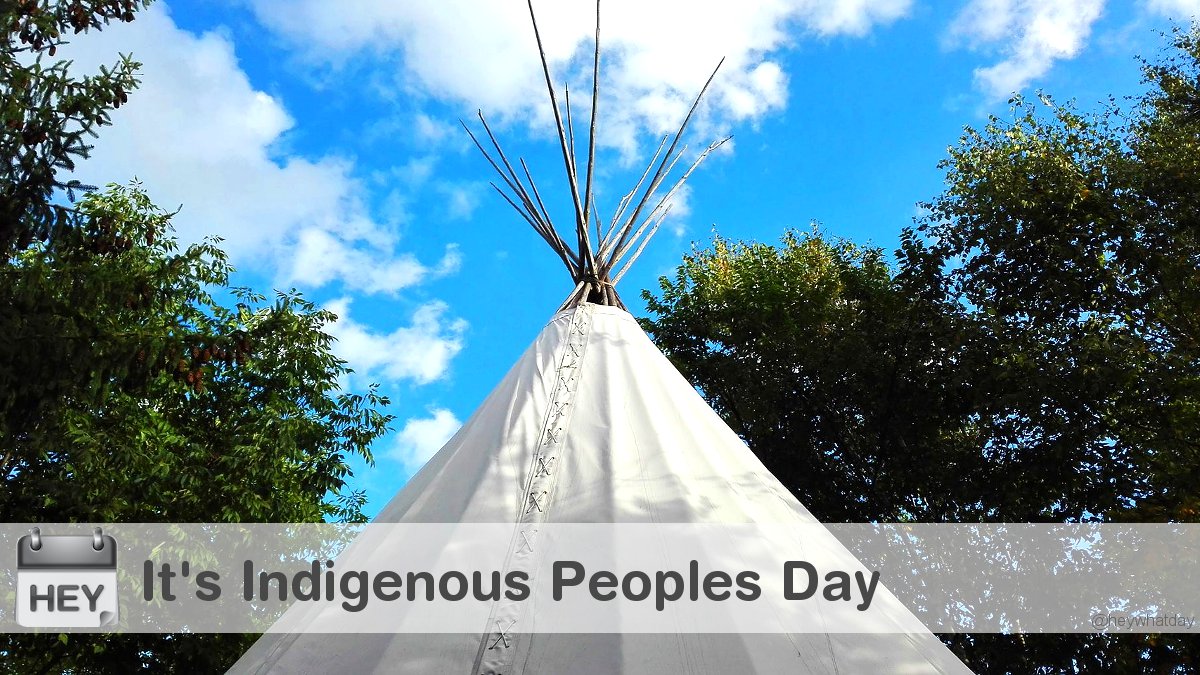 It's Indigenous Peoples Day! 
#IndigenousPeoplesDay #NationalIndigenousPeoplesDay #Indigenous