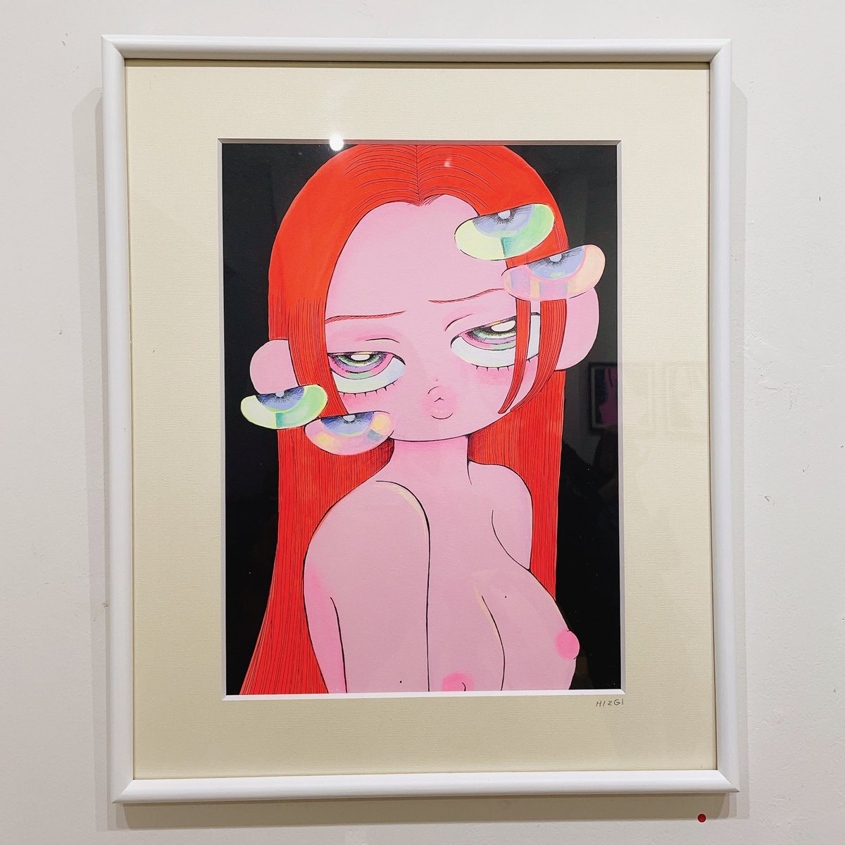 「HIZGIさんの展示行きました この2枚が特に好き!」|家田明歩 コミティア144 L07aのイラスト