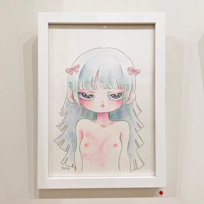 HIZGIさんの展示行きました この2枚が特に好き!