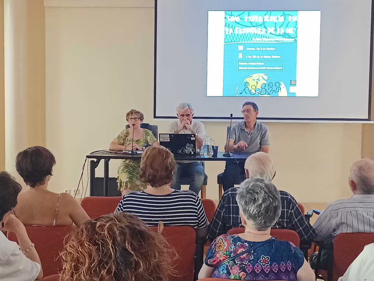 Charla de Enrique Orduna en el ateneo riojano el día 6 de octubre: "Una experiencia en la frontera de la UE"