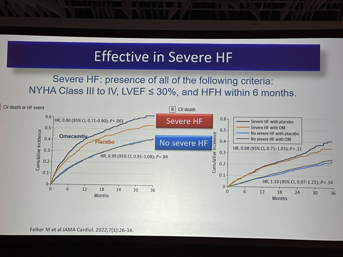 docbhardwaj's tweet photo. 🔥Plenary session🔥
High yield review on Revisiting  Omecamtiv Mecarbil by @BiykemB 
#HFSA2023 @HFSA https://t.co/e9GNkNMn47