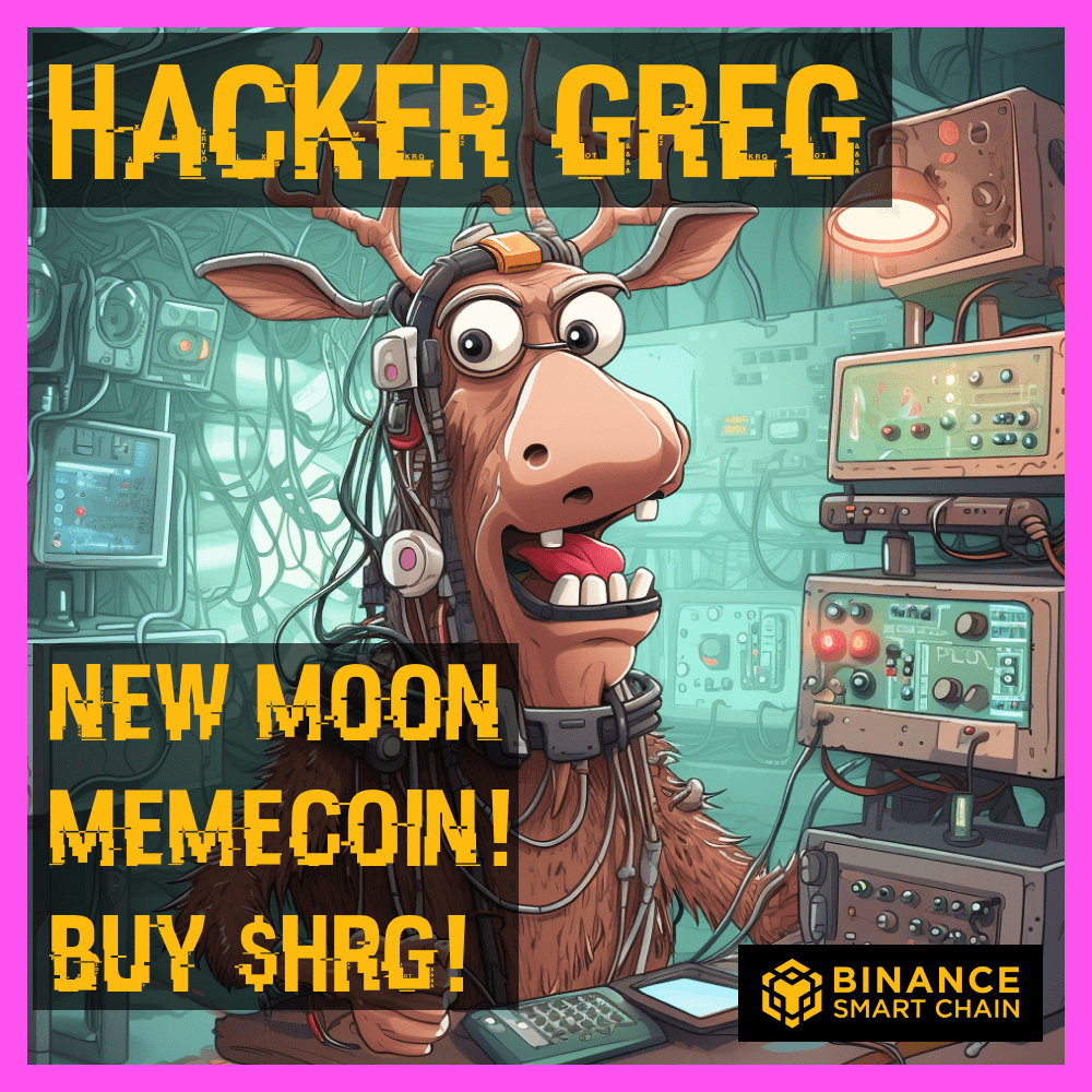 gemhunterm85213's tweet photo. Greg to the Moon! Buy $HRG
https://t.co/vvhZbzYjDX 
#DOGEREUM #Gateio #altcoin #memecoin #airdrop #bsc #Binance #ETH https://t.co/keTBwuVnKf