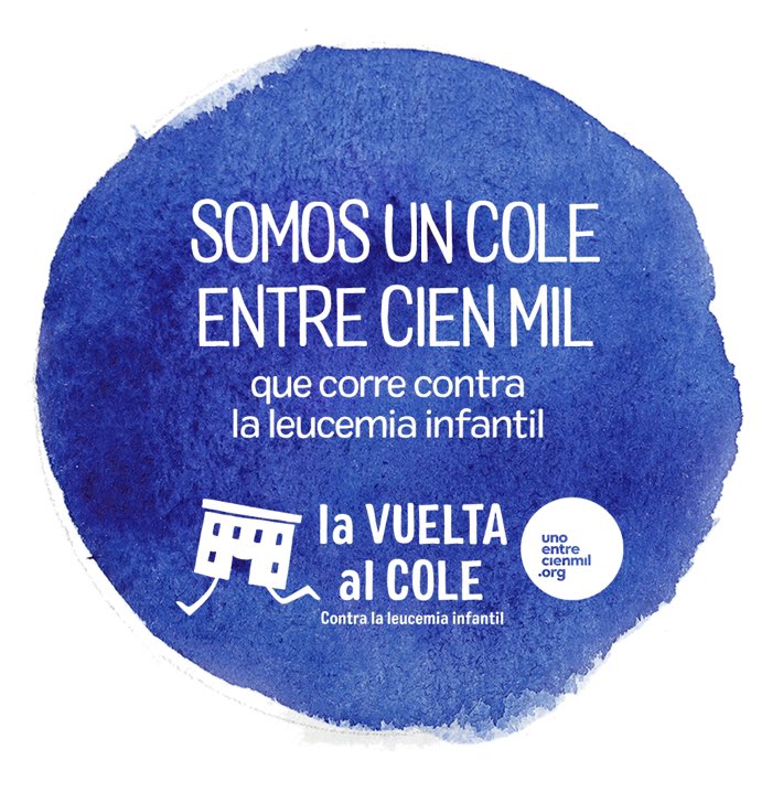 Este año volvemos a participar en la carrera solidaria #LaVueltaalCole organizada por <a href="/unoentrecienmil/">unoentrecienmil</a>, que impulsa proyectos de investigación contra la leucemia infantil. El próximo 20 de octubre volvemos a correr por una buena causa 🏃🏼‍♂️👏🏻 #GraciasLaSalle
