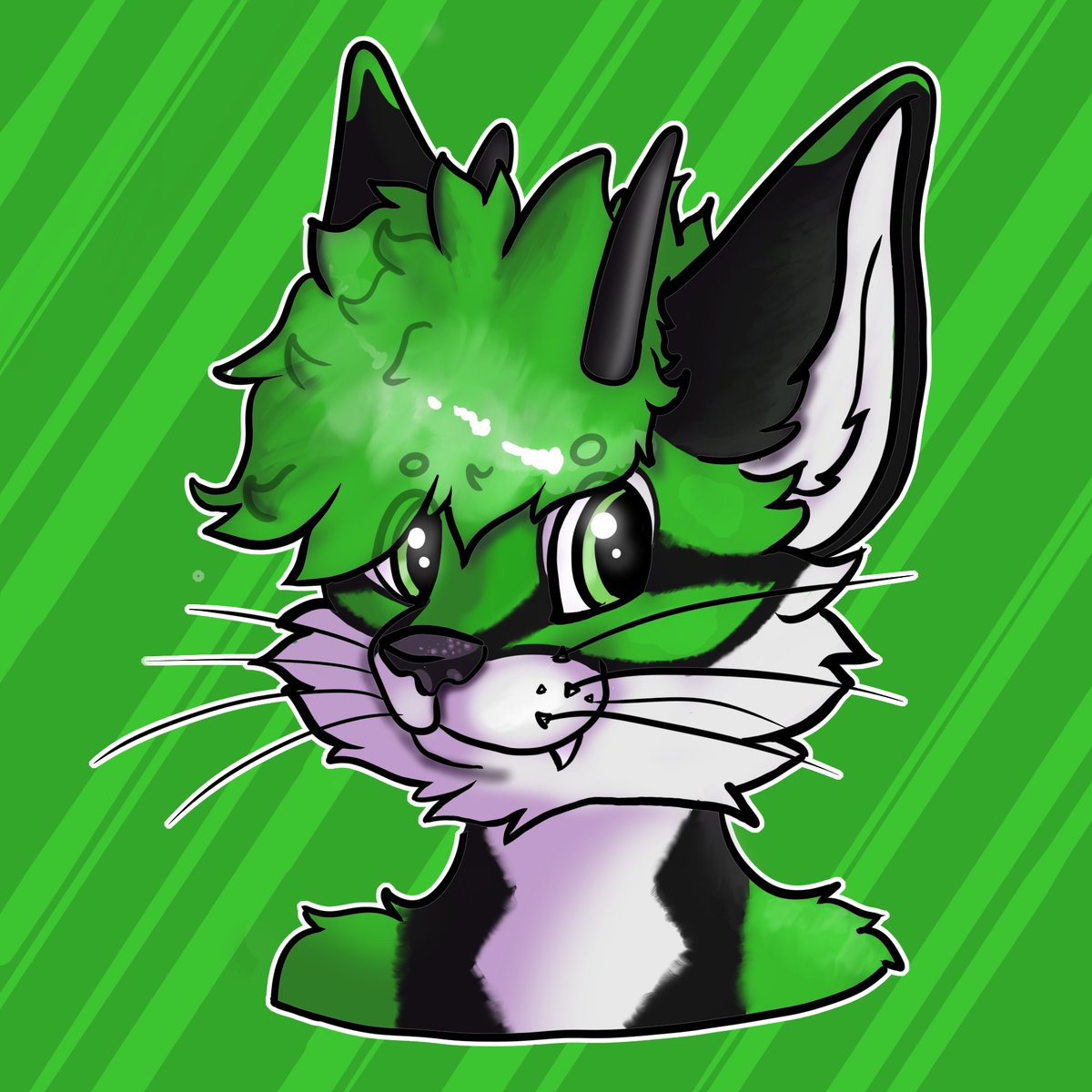 Little drawing attempt after a very long break in the form of a headshot