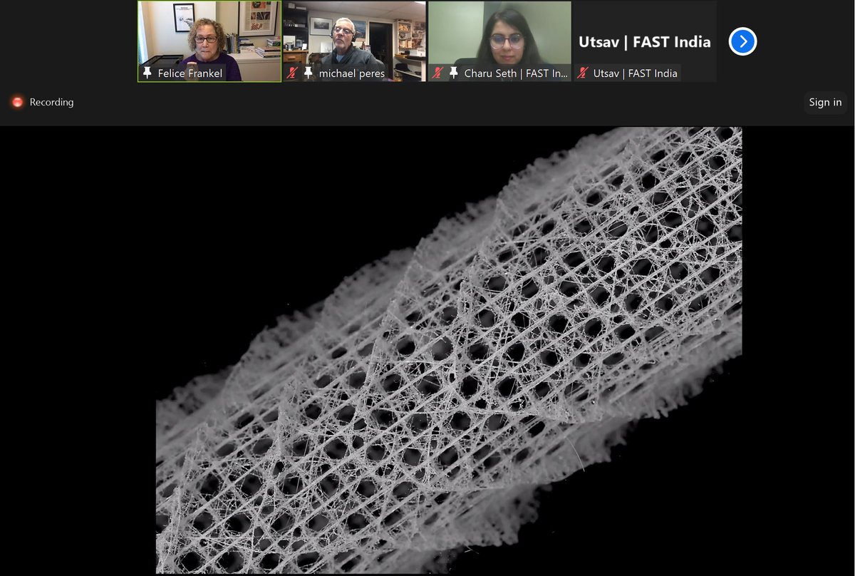 IndSciFest's tweet photo. Eminent #science photographers @FrankelFelice and Michael Peres are showcasing brilliant shots captured throughout their career, as part of the Science In Focus webinar hosted by @charusethphd ! 

The discussion is covering the importance of #photography in scientific spheres! https://t.co/akqxEReEeh