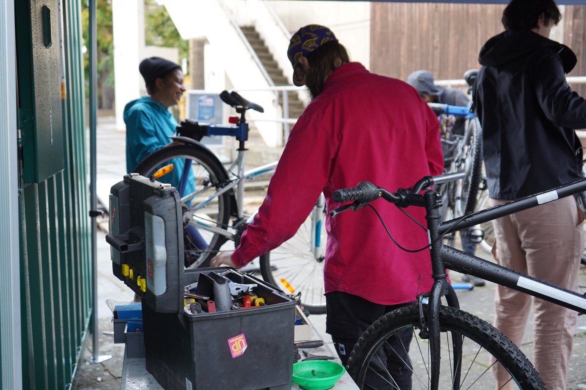 We’re so proud of our work to help fund a fantastic initiative, Community Cycleworks, on the Aylesbury estate Director, Stewart, and his team run drop-in sessions to help residents and the local community repair their bikes and build their confidence 👉 bit.ly/45rWbbw