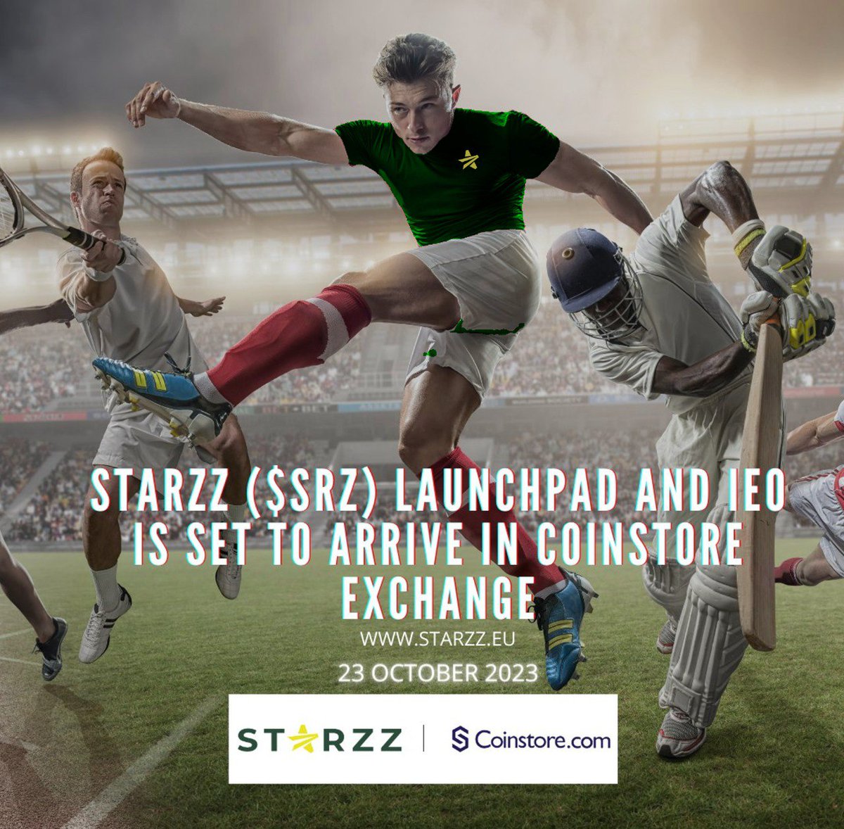 StarzzToken's tweet photo. 📢 Important Update: https://t.co/OHar9CRego IEO Date Change 📅

Dear Starzz Community,

We have an important update regarding the https://t.co/OHar9CRego IEO on @CoinstoreExc . The final IEO date has been rescheduled from October 15th, 2023, to October 23rd, 2023. 🚀

We want to ensure everything is perfect for our community, so we've decided to extend the preparation period. But don't worry, all the exciting details about the IEO will be announced two days before the new IEO date! 🌟

Stay tuned for more information, and get ready for an incredible IEO event on October 23rd, 2023. We appreciate your continued support!🔥

#StarzzIEO #CoinstoreExchange #Web3 #CryptoNews #StayTuned #SRZ #Starzz #Coinstore #Launchpad #Startup #Fantoken #DAC #DAO