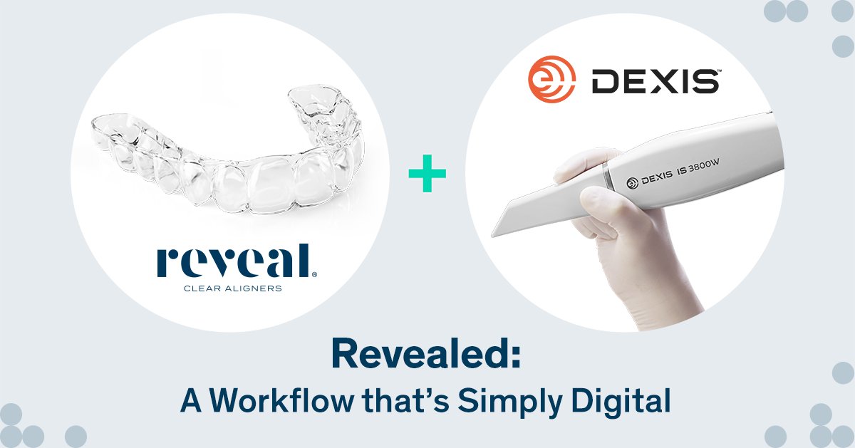 HSOrtho's tweet photo. Discover Reveal’s newest direct integration with DEXIS Scanners. DDX lab portal now connects seamlessly with IS Connect for a dynamic and easy Reveal® Clear Aligner case submission workflow. 

Learn more at https://t.co/LfIEvRsS0A https://t.co/lnNDoaWZ8O