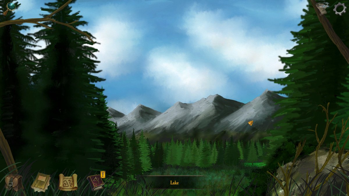 IntoArith's tweet photo. One of the design decisions was to convey the protagonist’s loss and emotional detachment when they return to their childhood home. In stark contrast, Arith was designed as an escape, a fantasy world where they can experience a sense of joy.

#pointnclick #adventuregame #gamedev https://t.co/GjeM8I8zk5