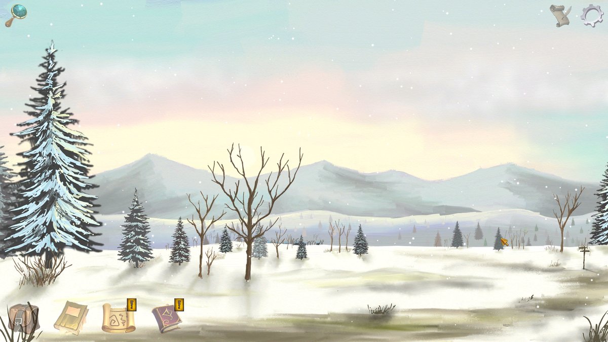IntoArith's tweet photo. One of the design decisions was to convey the protagonist’s loss and emotional detachment when they return to their childhood home. In stark contrast, Arith was designed as an escape, a fantasy world where they can experience a sense of joy.

#pointnclick #adventuregame #gamedev https://t.co/GjeM8I8zk5