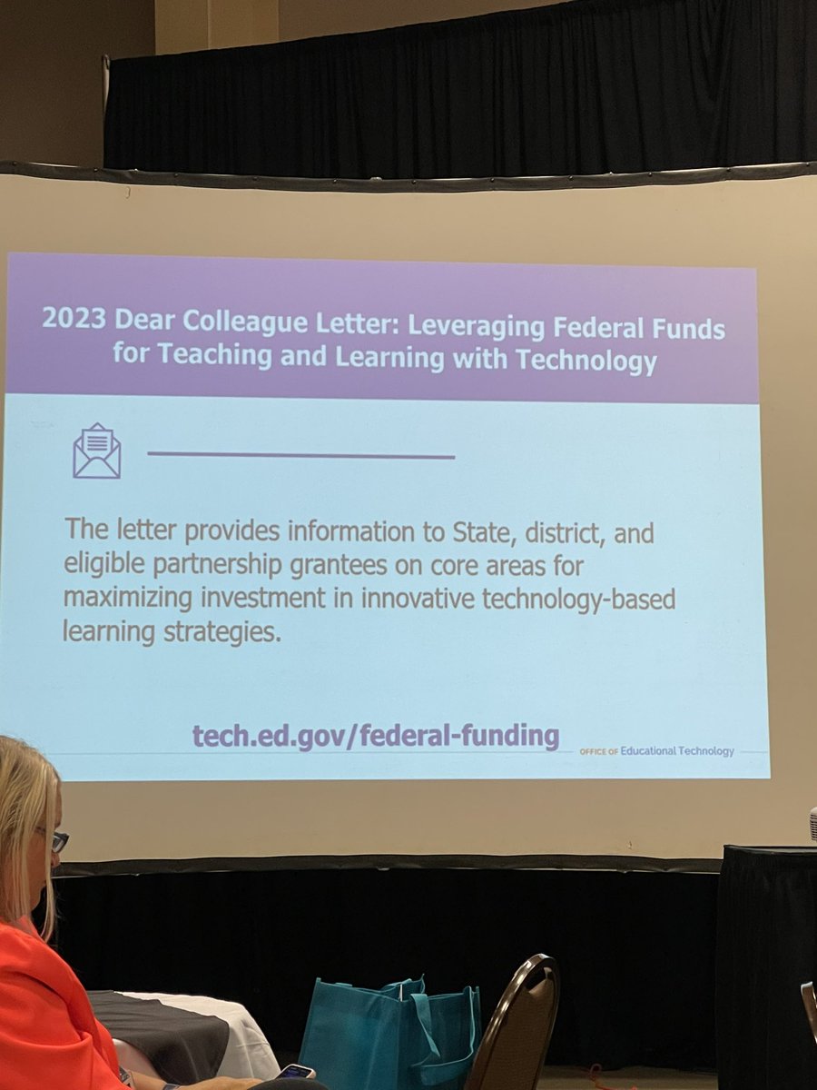 Amazing kickoff for a great week of @MOREbyMOREnet conference. Thank you @kmishmael for sharing what your department does, talking about post Esser sustainability, AI in education and open education resources are available to educators. #morenet23