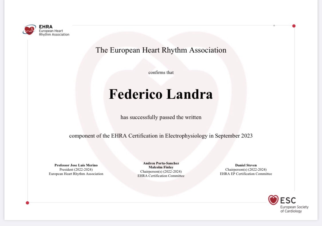 FedericoLandra1's tweet photo. I am incredibly happy for this result!! 🎉 
Thanks to all the people who have supported me so far and those who will 🙏
Now let’s move on!💪

#EPeeps https://t.co/egDw5eWk30