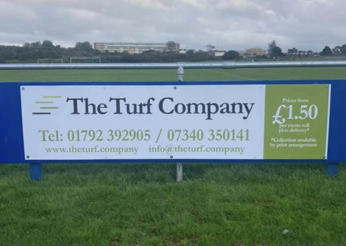 Thank you to The Turf Company for renewing their advertising board for another 2 years. Much appreciated 💙💛