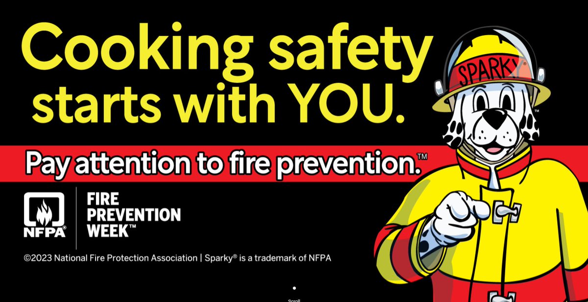 This year's theme for Fire Prevention Week is “Cooking Safety Starts with YOU.” Everyone can learn how to stay safe in the event of a fire this week. #jjsafetyllc #FirePreventionWeek #cookingsafetystartswithyou Check out our blog for Fire Prevention Week!