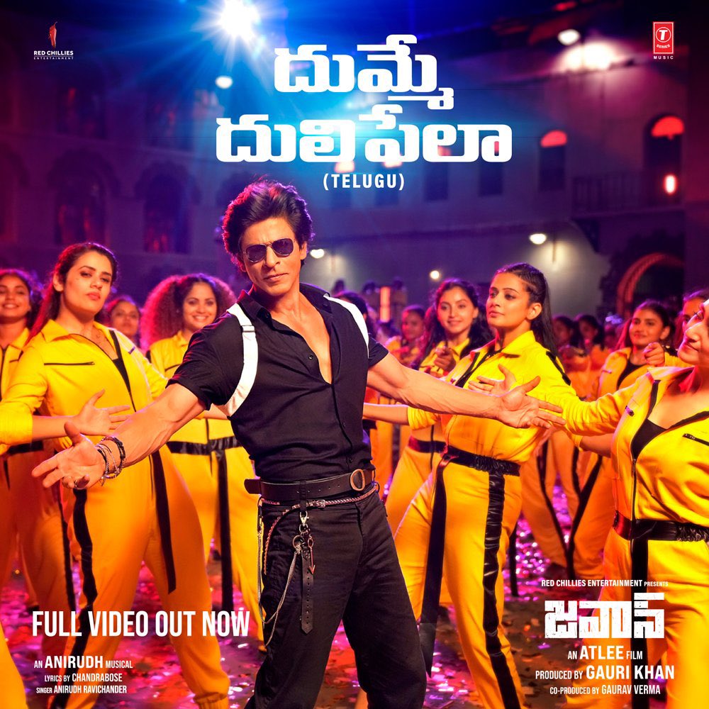 Get ready to move and groove! The full videos of #ZindaBanda -Hindi, #VandhaEdam -Tamil, and #Dhumme Dhulipelaa -Telugu are here to set the dance floor on fire!🔥 💃 🕺

Watch #Jawan in cinema in Hindi Tamil & Telugu 

#ShahRukhKhan𓃵 #SRK𓃵 #JawanTsunami #AjayDevgn #TigerShroff