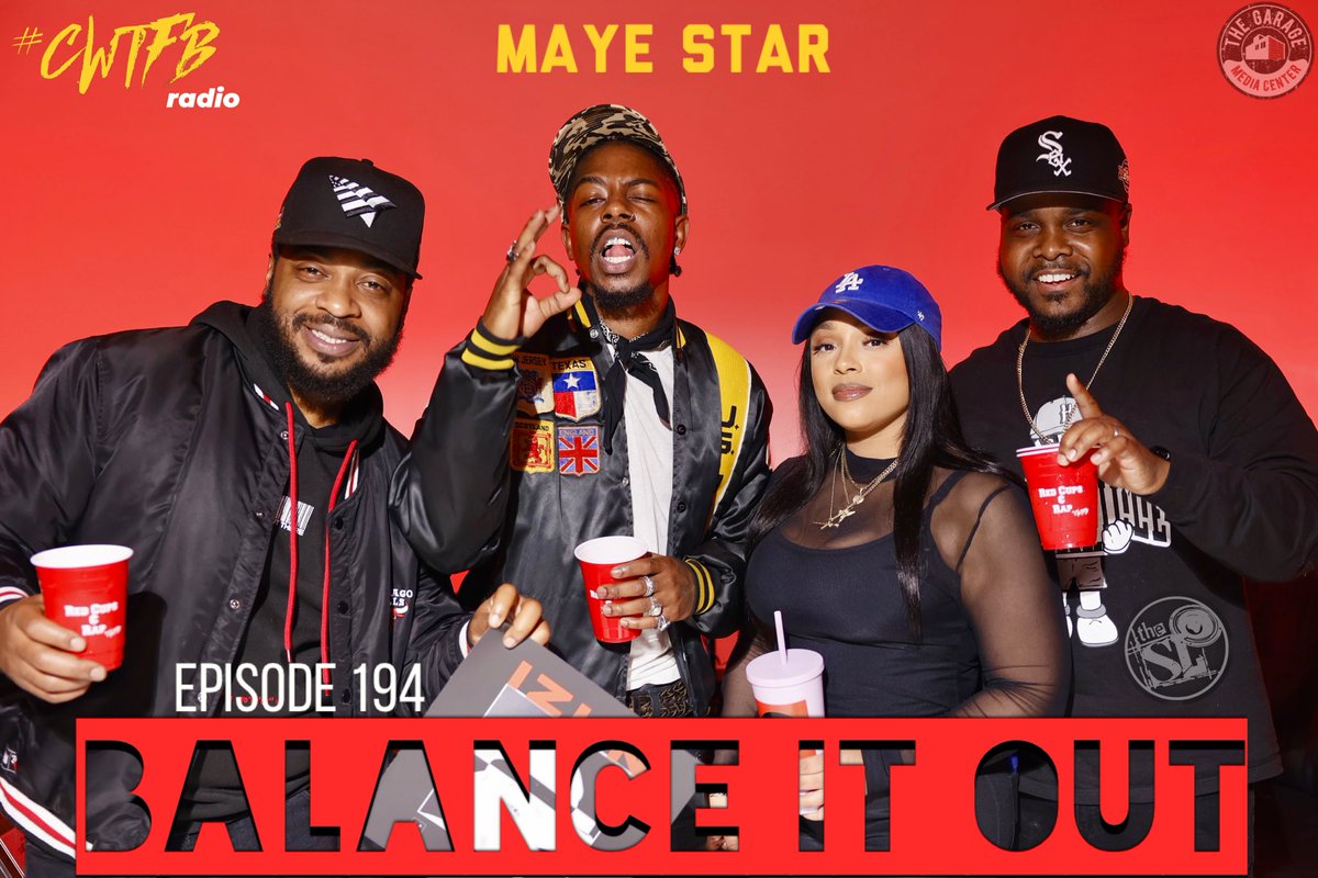 CWTFBRadio's tweet photo. #CWTFBradio Episode 194: “Balance It Out” (w/ #MayeStar ) OUT NOW‼️
#RedCupsAndRap Freestyle:
https://t.co/0cCFJ7y94U
PODCAST AUDIO ON ALL DSPs:
https://t.co/FLXll5exYX
TAP IN‼️ https://t.co/XzBxqfRkFI