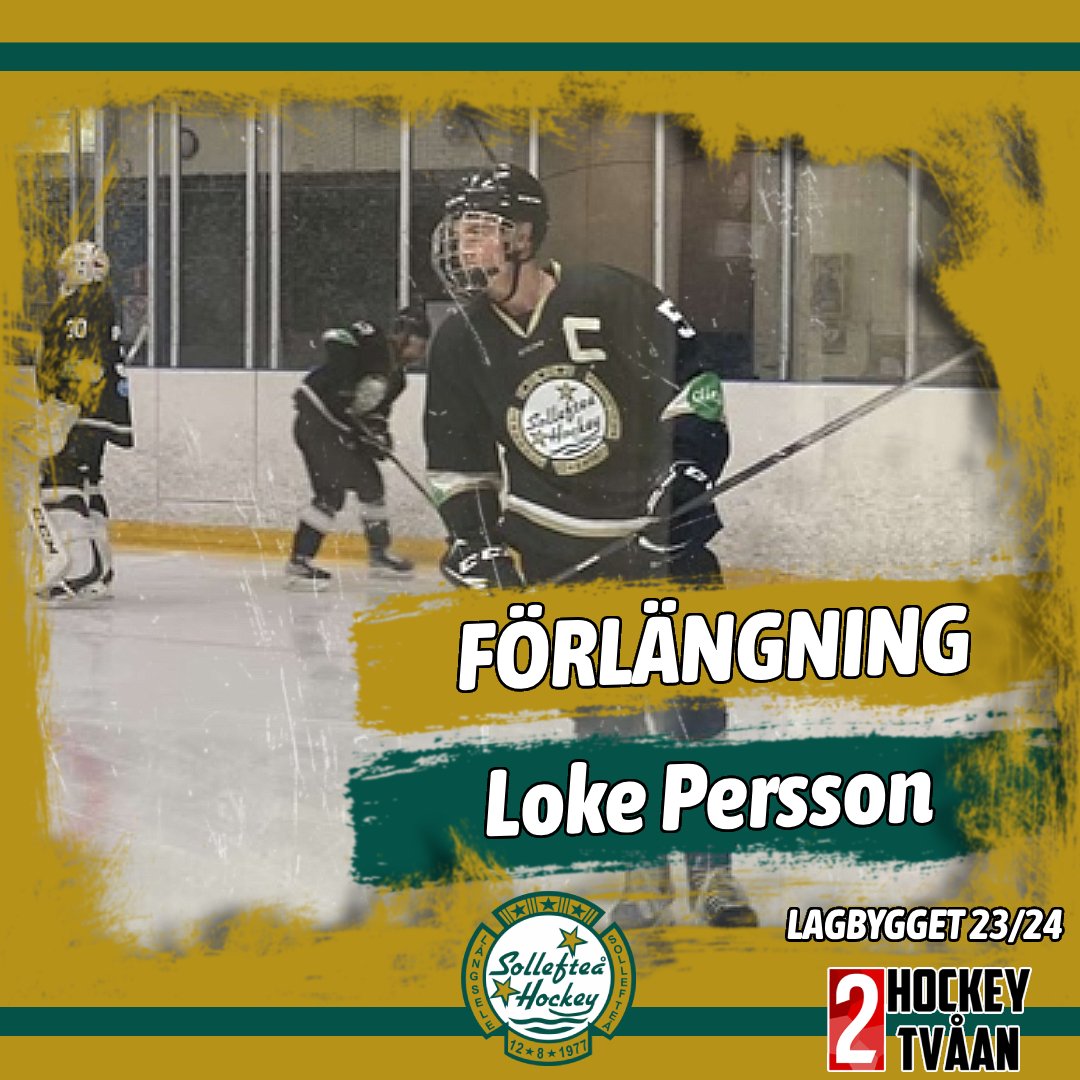 Hockeytvåan • Loke Persson lyfts upp från J18-laget!💚💛

Läs mer om Loke på hemsidan. svenskalag.se/hockeytvaan/ny…

#hejahejapolarna