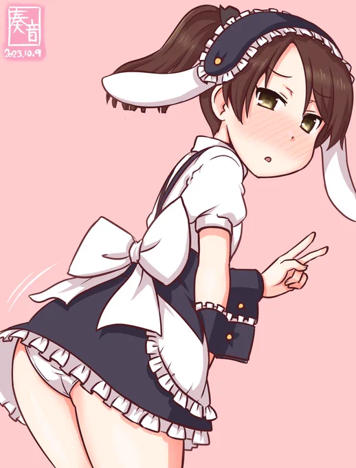 「夜戦か。ま、得意だからいいけどさ。  装備もあるし。…じゃ、ついてきて…///」  #艦これ版真剣お絵描き60分一本勝負_20231009 #敷波