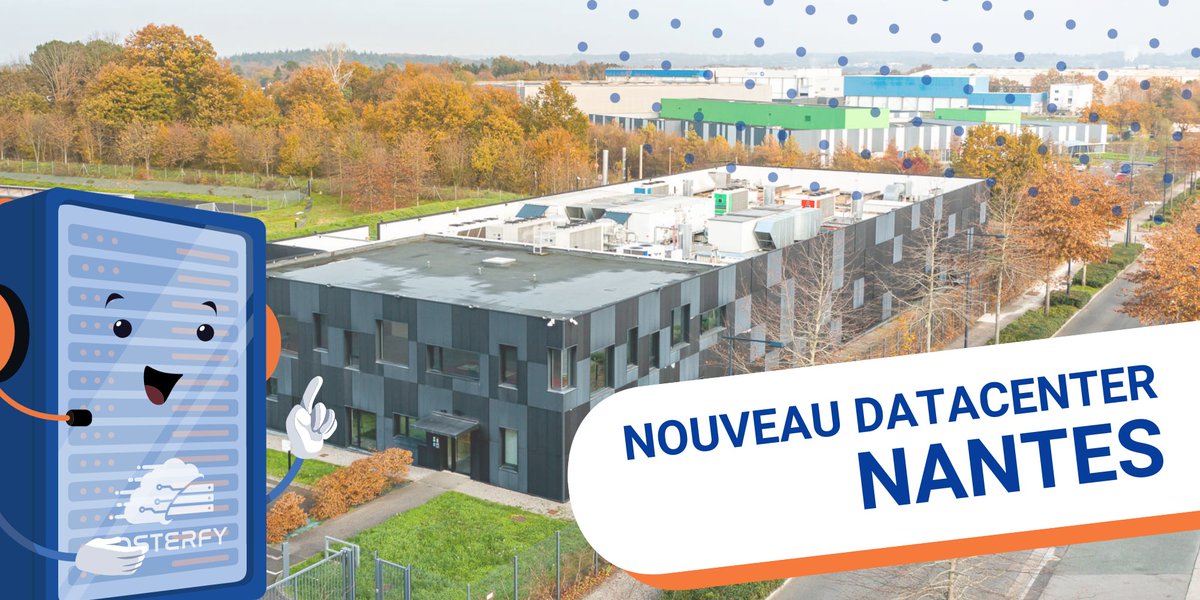 Hosterfy's tweet image. Nouveau #Datacenter à #Nantes !

Nous sommes heureux de vous informer de notre acquisition d'un nouveau POP situé à Nantes, grâce à notre collaboration avec @EtixEverywhere

C'est un gage de proximité avec nos bureaux afin de garantir des interventions réactives

#web #hebergeur