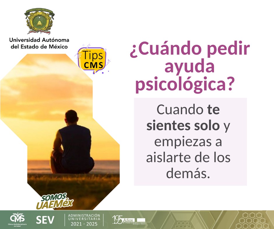 CMSUAEMex's tweet photo. Solicita ayuda psicológica, tu salud mental es tan importante como la física.
#TipsCMS
#OctubreMesDeLaSaludMental
#SomosCMSUAEMéx
#SomosUAEMéx https://t.co/ME5tOrzB6N