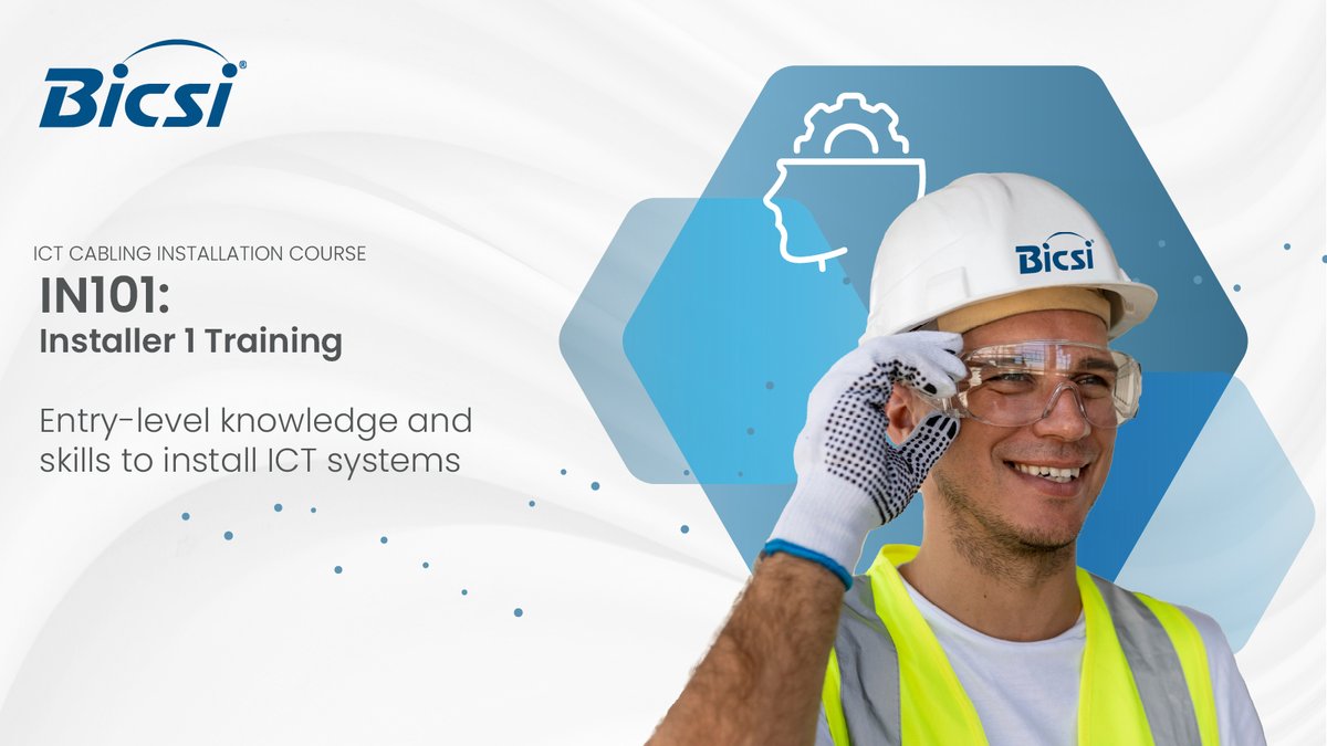 BICSI's tweet photo. If you want to pursue a career in #ICT cabling installation, check out BICSI's IN101. This is the first class to propel your career into the ICT industry. Take that FIRST step!

https://t.co/YOO5vrZLQM

#ictcable #startcareerinict #bicsi #learningacademy https://t.co/yU0RJy63tj