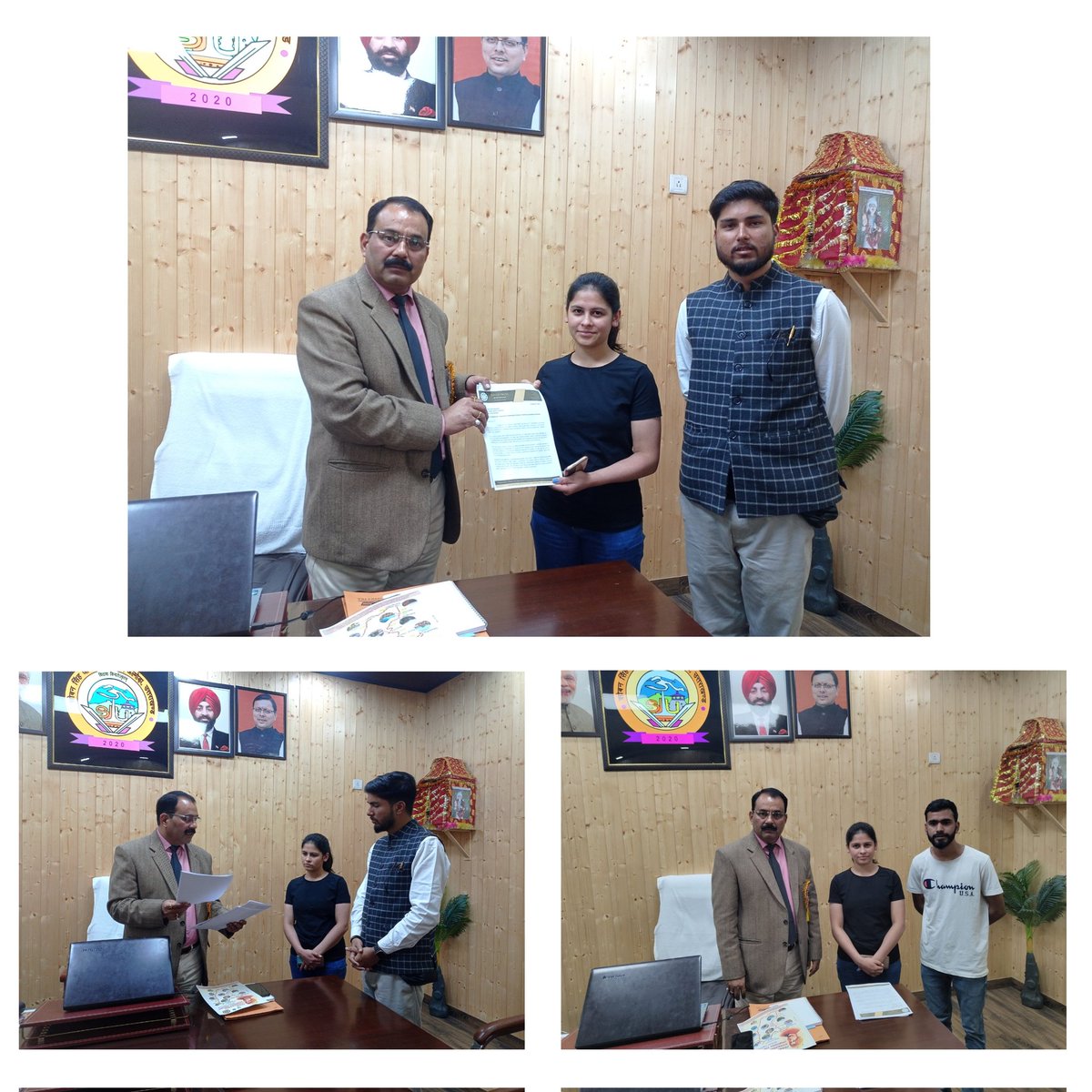 SocchNgo's tweet photo. Empowering Change: SOCCH team's inspiring meeting with the Honorable VC of SSJ University Almora to strategize our upcoming project on menstrual health. Together, we're poised to break down barriers and advance knowledge!" https://t.co/8iTMTKf170