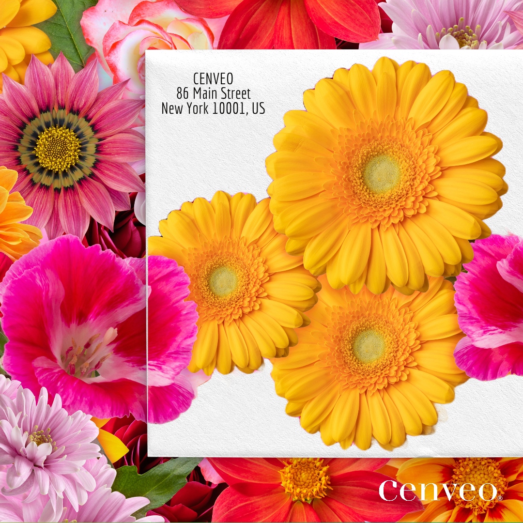Cenveo's tweet image. Unleash the power of color with our envelopes featuring vivid pink and yellow flowers. Printed using a 4-color process, they're sure to brighten anyone's day. #PowerOfColor #BrightenYourDay

#SendItWithCenveo #usps #4colorprocess #DirectMail

l8r.it/HTie