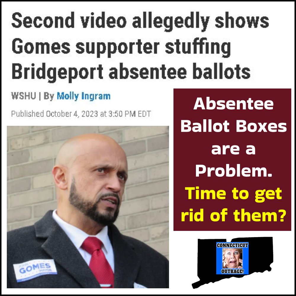 OutrageCT's tweet photo. In Bridgeport:
Democrat Voting Scandal Intensifies
https://t.co/UOZcRisMeS
#OutrageCT #Connecticut #CTGOP_Rapid #CTSenateGOP #cthouserules #ctpolitics #CTTaxesMatter #TeamRealityCT #CTParent301 #CTDems #CTGOP #ctcrime #Bridgeport