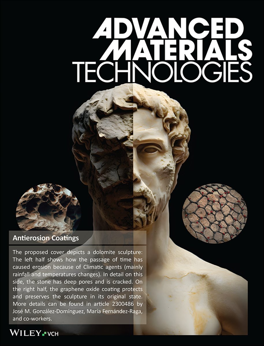 ICB_CSIC's tweet photo. ✨Una de nuestras investigaciones protagoniza la nueva portada de la revista @AdvSciNews 
🤩El proyecto #Nanoshield de @incluciencia @GCNN_CSIC busca evitar la erosión de patrimonio empleando nanotecnología. Más info aquí: https://t.co/DlZ8pwY6Rs https://t.co/UdGT0NLXjN