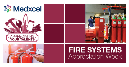 Medxcel's tweet photo. As we kick off Fire Systems Appreciation Week, we want to extend our heartfelt gratitude to the dedicated individuals in our facilities who are responsible for ensuring the safety and effectiveness of our fire systems. Happy Fire Systems Appreciation Week! https://t.co/YkQYUaTRUG