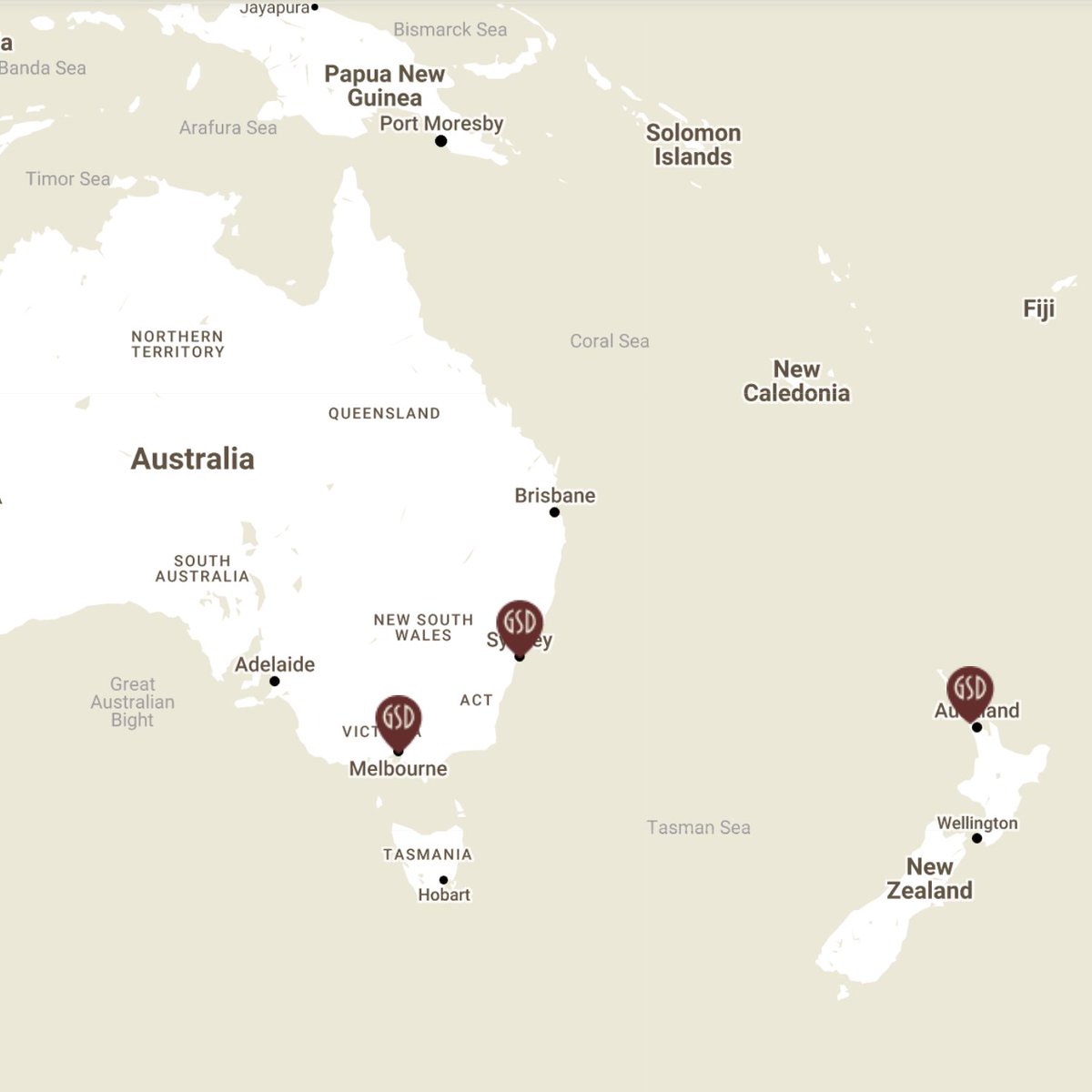 AROUND THE WORLD • Swipe to discover our showrooms.

#GeorgeSpencerDesigns