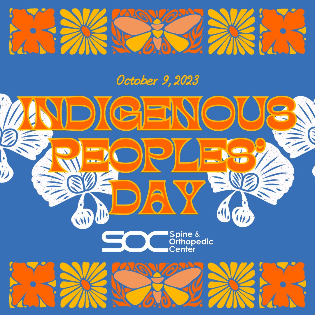 SOC_Spine's tweet image. Celebrating Indigenous Peoples Day!

Let's take a moment to honor and recognize the rich cultures, traditions, and contributions of Indigenous peoples across the globe. 🌎❤️

#IndigenousPeoplesDay #RespectTraditions #CulturalHeritage #MondayMotivation
