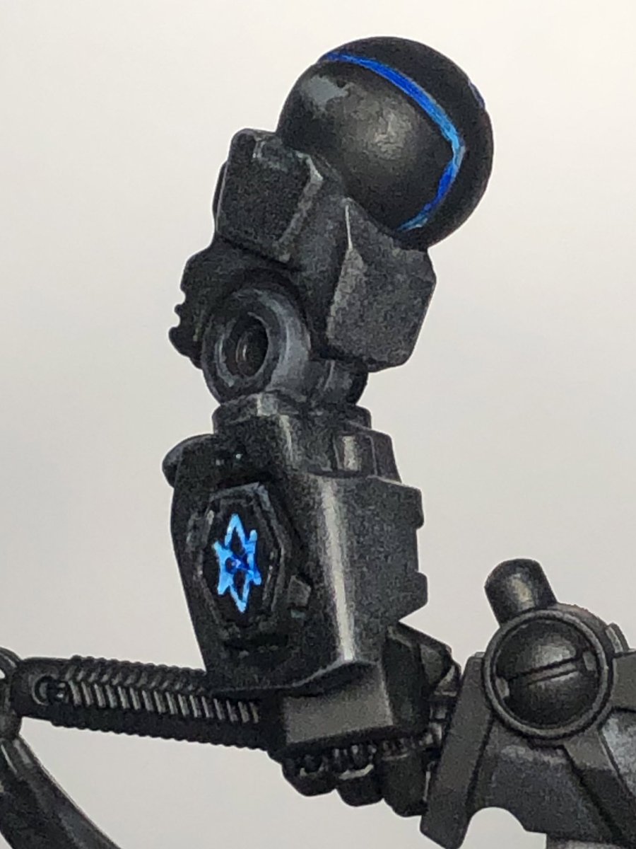 FancyKelvin's tweet photo. I’m back again, tonight was a bit rough. I might rethink the symbol on the arm
#Warhammercommunity #warhammer40k #warhammer40000 #gamesworkshop #hobbypainter #paintingwarhammer #miniaturepainting #tauempire 
#farsightenclaves #wip #warhammerwip #tau #commanderfarsight https://t.co/8KY3L492Jc