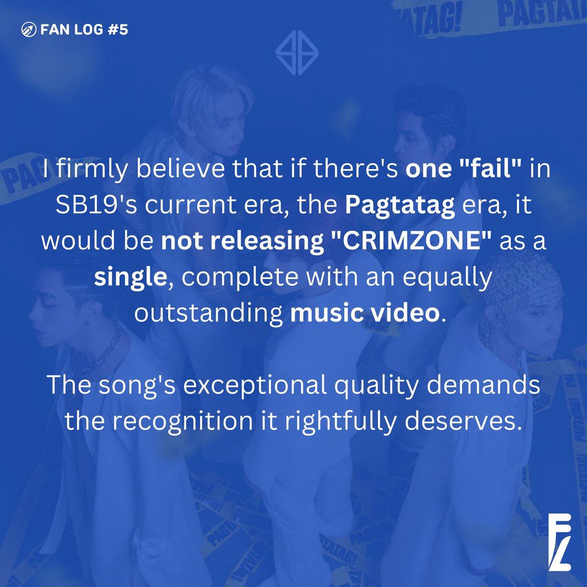 fanslog_boss's tweet photo. I don't know about you guys but they need to release Crimzone as a single! Hit the heart button if you agree with me.
#SB19 #SB19_JUSTIN #SB19_KEN #SB19_PABLO #SB19_STELL #SB19_JOSH #SB19_COMEBACK #ATIN #SB19Updates #SB19GENTO #SB19PAGTATAG #SB19CRIMZONE #PAGTATAG #CRIMZONE https://t.co/N5SyJNP7NL