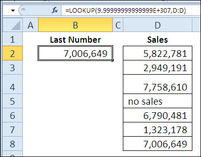 contextures's tweet image. Find the last number in a column with the #Excel LOOKUP function #ExcelFunction
contextures.com/excelfunctionl…