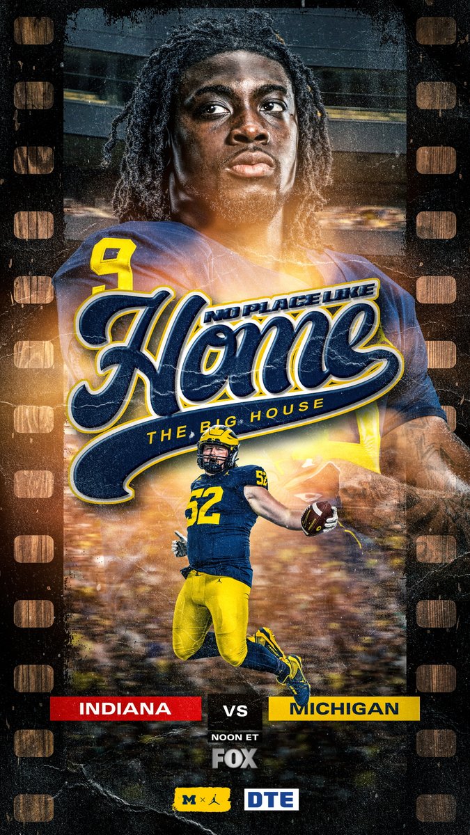 UMichFootball's tweet photo. Back at home this week like we never even left.

#GoBlue https://t.co/QWqLsL7RIA