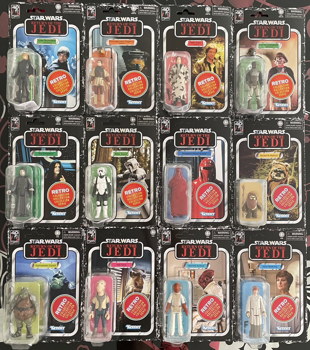 #ReturnoftheJedi40 in #RetroCollection #Kenner #Hasbro