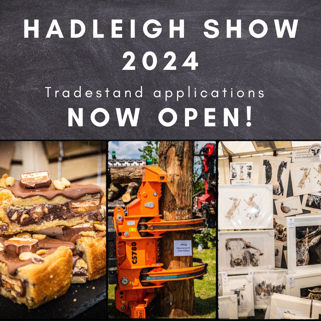 2024 Hadleigh Show: Tradestand applications now open for trade & catering! 🌱 Going green with HVO for 90% lower emissions, 95% waste recycling. Stay tuned! #hadleighshow #bookearly