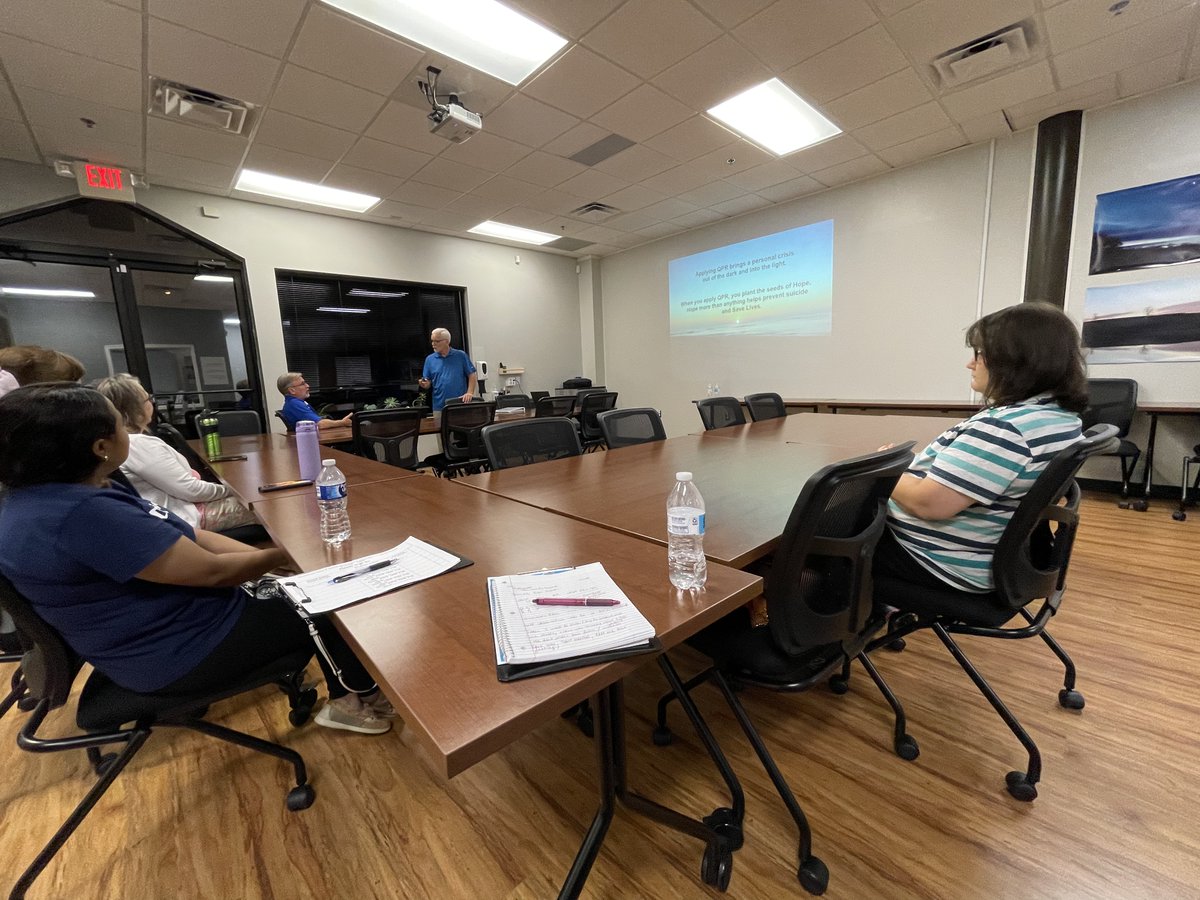 CCPS_FRC's tweet image. Recognizing the Signs of Suicide and Prevention Resources Event held at FRC Connections on 9/13/23. Thank you Alan Rasmussen for presenting and thank you to all who attended!