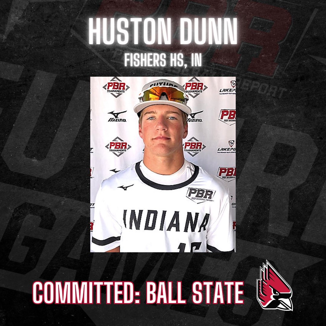 Prep Baseball Indiana (@prepbaseballin) on Twitter photo โ25 SS Huston Dunn (Fishers HS) commits to Ball State #ChirpChirp
Dunn is the 5th member of #TeamIndiana to make a commitment after #PBRFG23
<a href="/HustonDunn/">Huston Dunn</a> || <a href="/inbullsbase/">Indiana Bulls Baseball</a> || <a href="/TigerBaseball17/">Fishers Baseball</a> || <a href="/BallStateBB/">Ball State Baseball</a> || <a href="/prepbaseball/">Prep Baseball</a> โ25 SS Huston Dunn (Fishers HS) commits to Ball State #ChirpChirp
Dunn is the 5th member of #TeamIndiana to make a commitment after #PBRFG23
<a href="/HustonDunn/">Huston Dunn</a> || <a href="/inbullsbase/">Indiana Bulls Baseball</a> || <a href="/TigerBaseball17/">Fishers Baseball</a> || <a href="/BallStateBB/">Ball State Baseball</a> || <a href="/prepbaseball/">Prep Baseball</a>