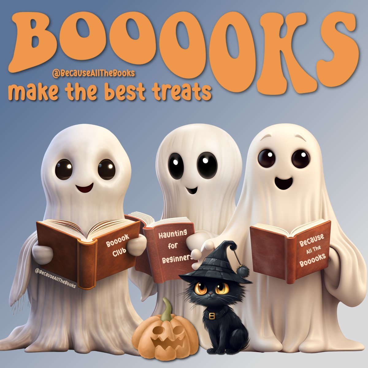 Books really do make the best treats!

#BecauseAllTheBooks #GhostBooks #BookClub